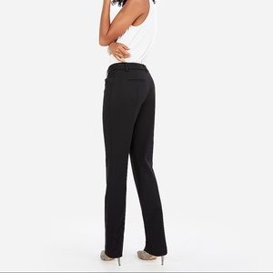 Express Mid Rise Slim Fit Columnist Trouser Pant